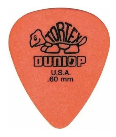 Dunlop Paquete de Puas .60mm tortex