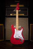 Guitarra Eléctrica Kramer Focus VT-211S, color rojo